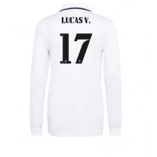 Real Madrid Lucas Vazquez #17 Hjemmedrakt 2022-23 Langermet